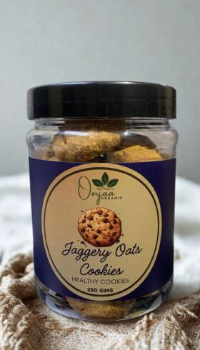 Jaggery Oats Cookies